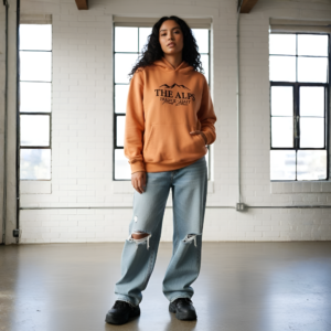 Baggy Fit Graphic Hoodie