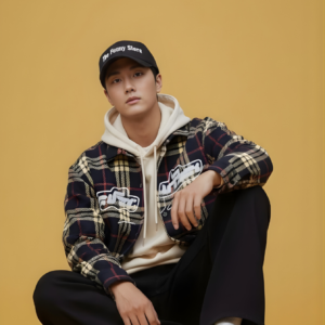 The Funny Store™ Urban Grid Oversized Flannel Shacket