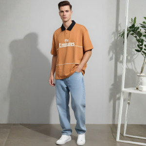 The Funny Store™ Oversized Graphic Polo T-Shirt