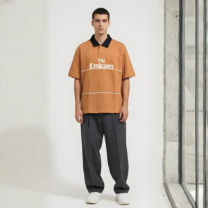 The Funny Store™ Oversized Graphic Polo T-Shirt