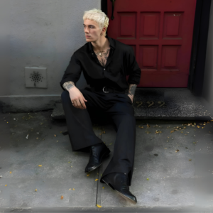 The Funny Store™ Noir Classic Tailored Bootcut Trousers
