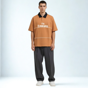 The Funny Store™ Oversized Graphic Polo T-Shirt